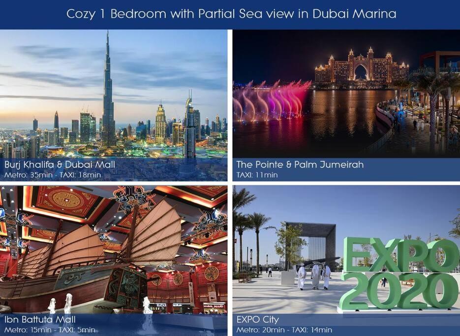 Zumurud Tower 1br Marina View Apartment Dubai
