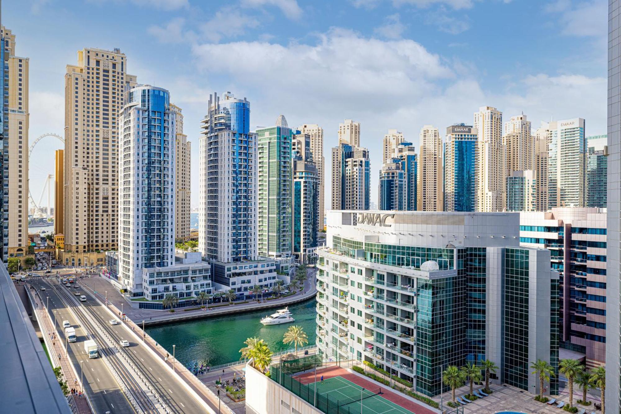 Appartement Luxury 1 Bedroom Marina View, Sleeps 5, 1 Min To Metro